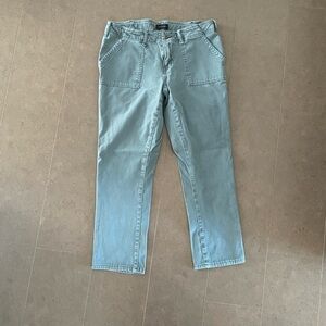 SILVER jeans utility slim crop W30 L25